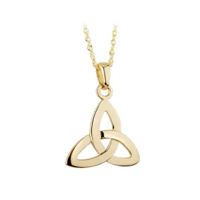 18K Gold Trinity Knot Pendant