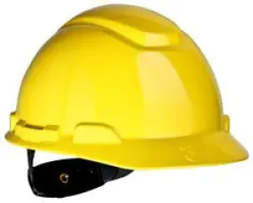 3M Hard Hat H-702R Yellow 4-Point Ratchet Suspension