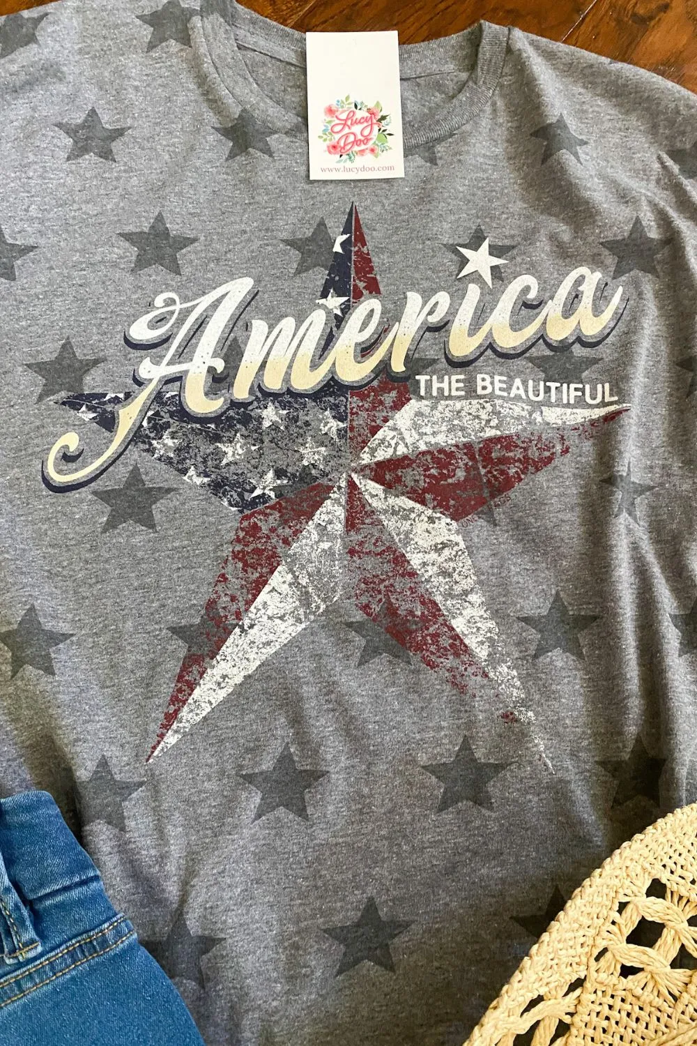 America The Beautiful Graphic Tee