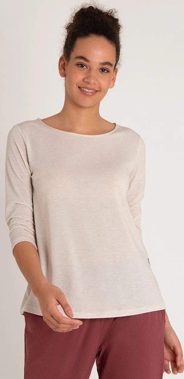 Asha 3/4 Sleeves Tee - Women's|-|T-Shirt à manches 3/4 Asha - Femme