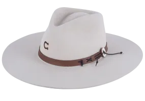 Charlie 1 Horse Tepee Hat - Bone