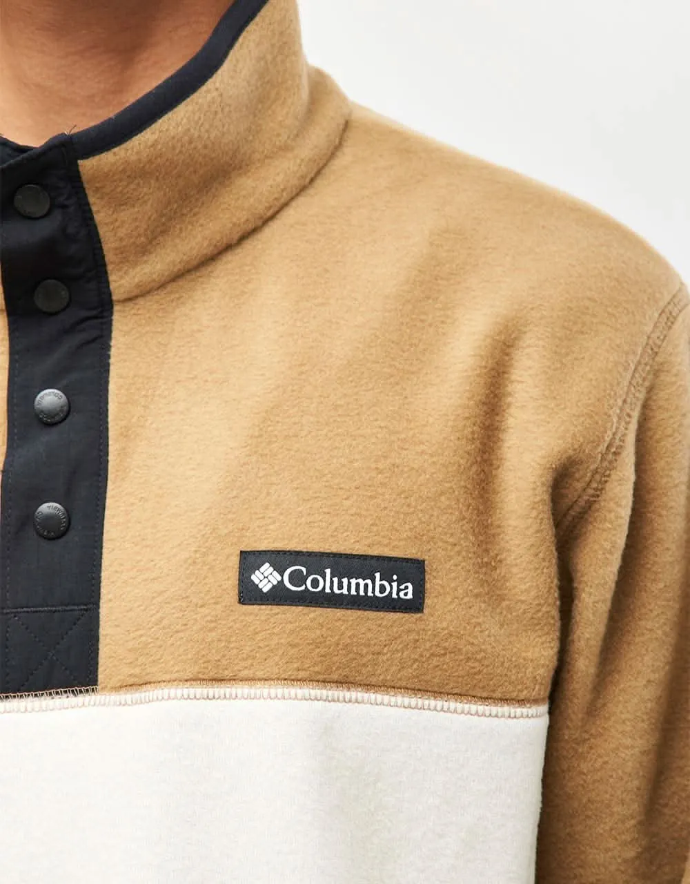 Columbia Steens Mountain Half Snap Fleece - Dark Stone/Delta/Black