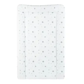 CuddleCo Changing Mat - White Grey Stars