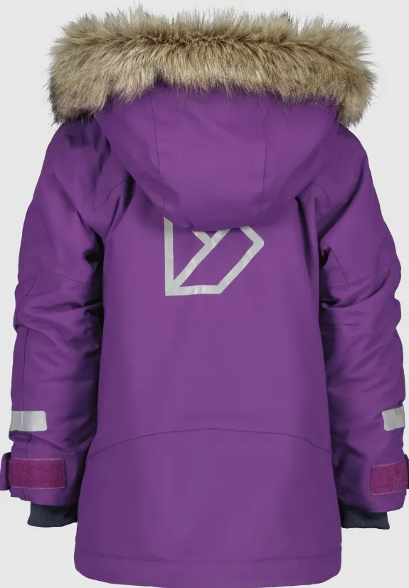 Didriksons Kids Bjarven Waterproof Insulated Parka (Royal Purple)(Ages 3-10)