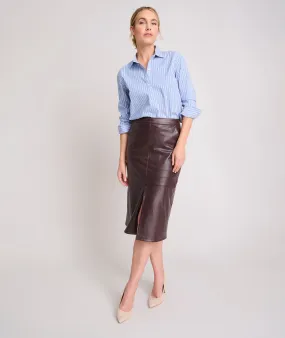 Faux Leather Aubrey Skirt - FINAL SALE