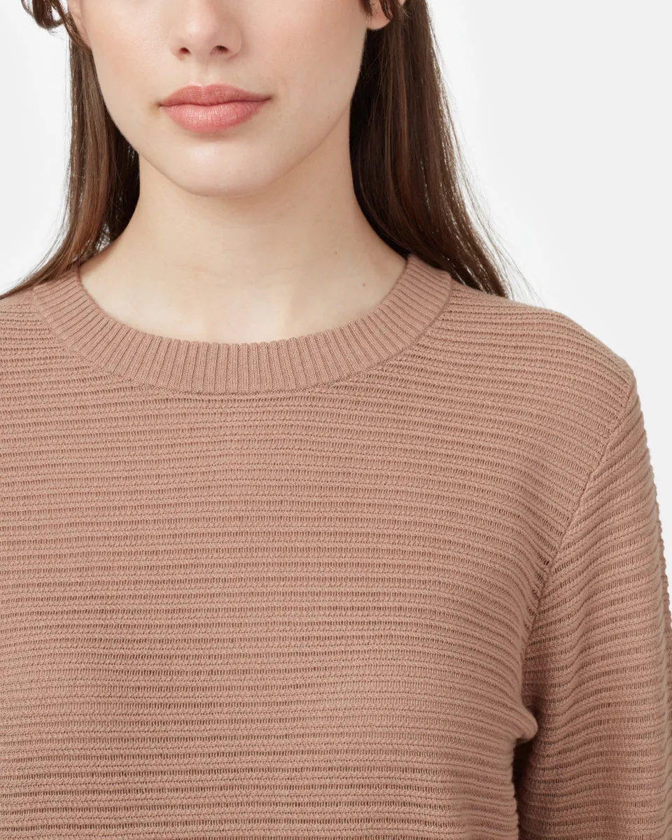 Highline Cotton Rib Crew Sweater