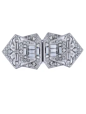 Lucille Double Clip Brooch