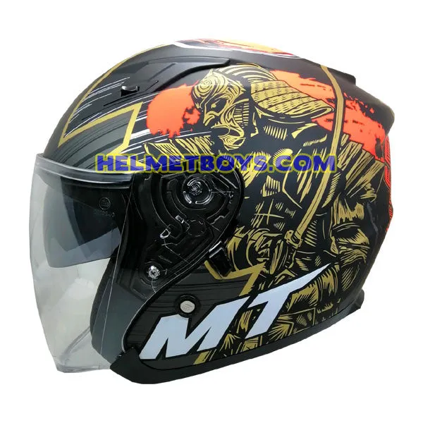 MT Motorcycle Sunvisor Helmet A1 BUSHIDO