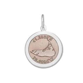 Nantucket Island Silver Lola Pendant