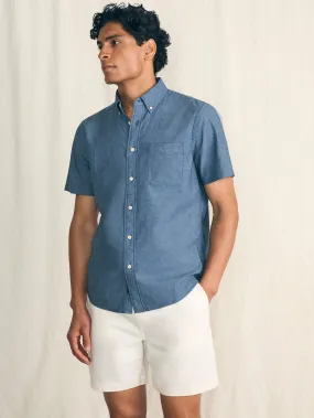 Short-Sleeve Stretch Playa Shirt - Weathered Blue