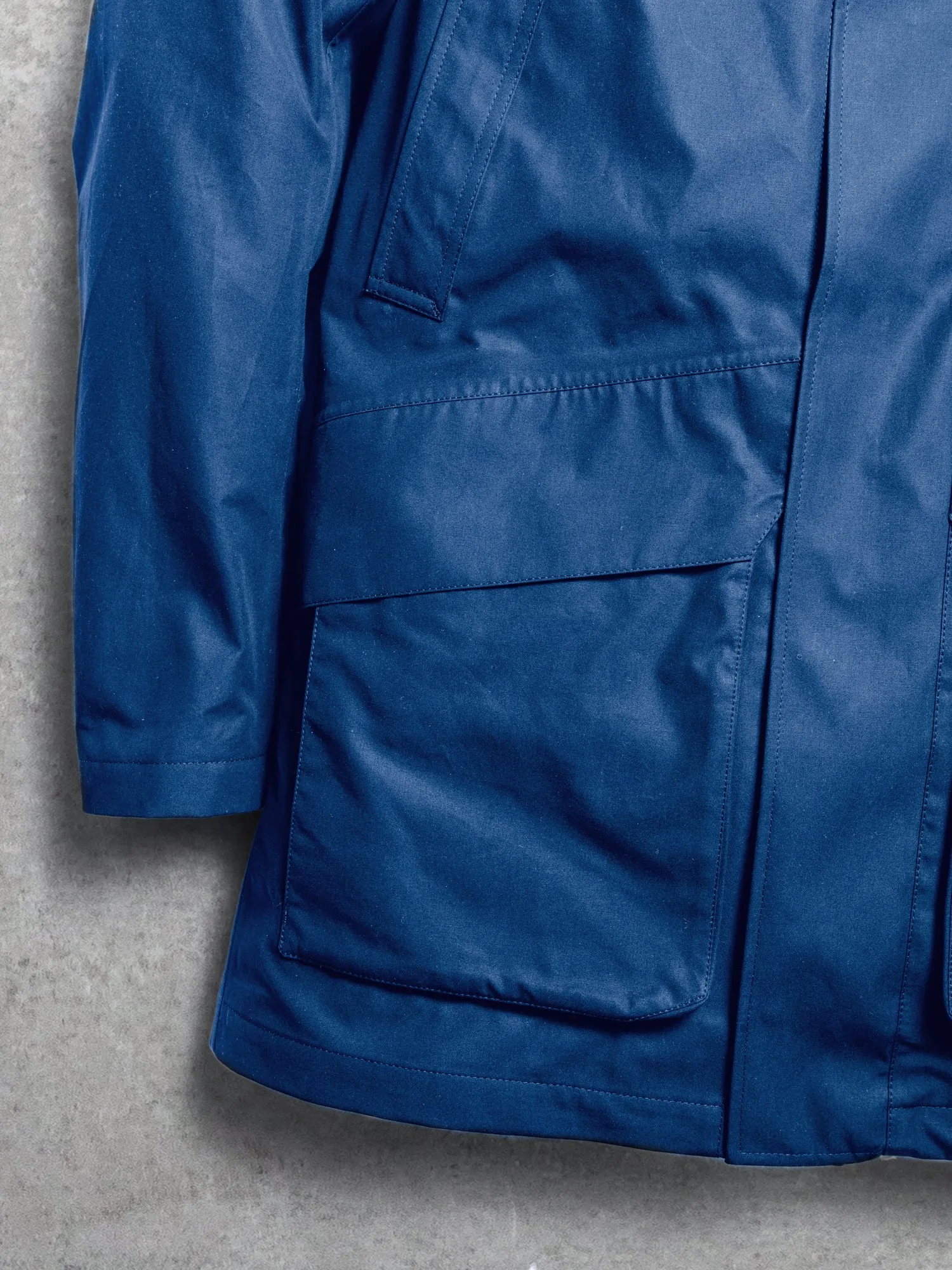 The Manchester Marine Parka - Azure