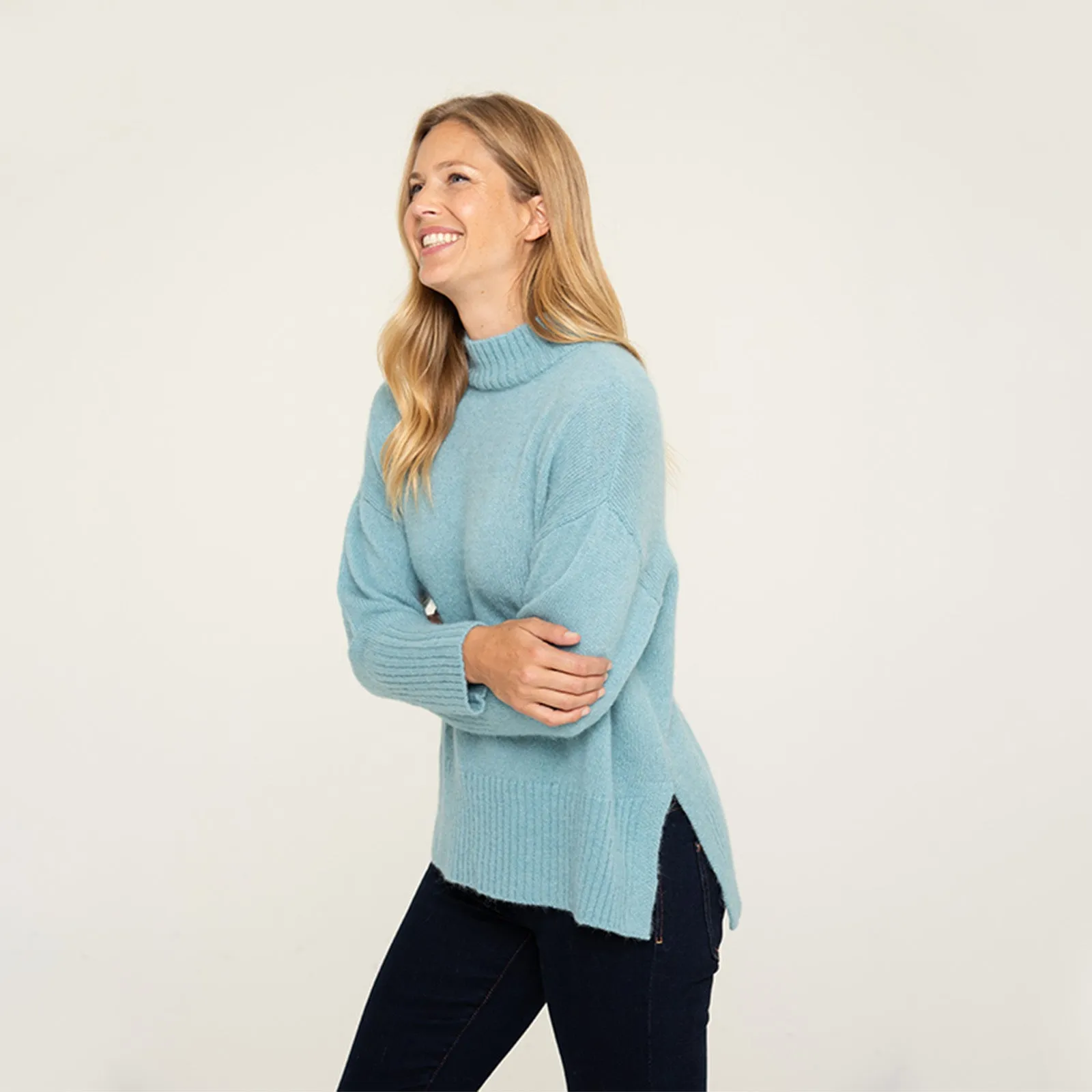 Women's Mock Neck Sweater