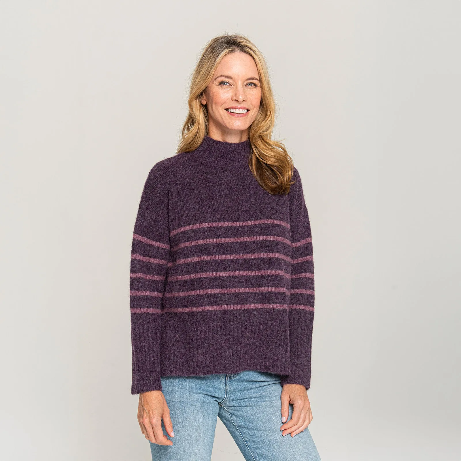 Women's Mock Neck Sweater