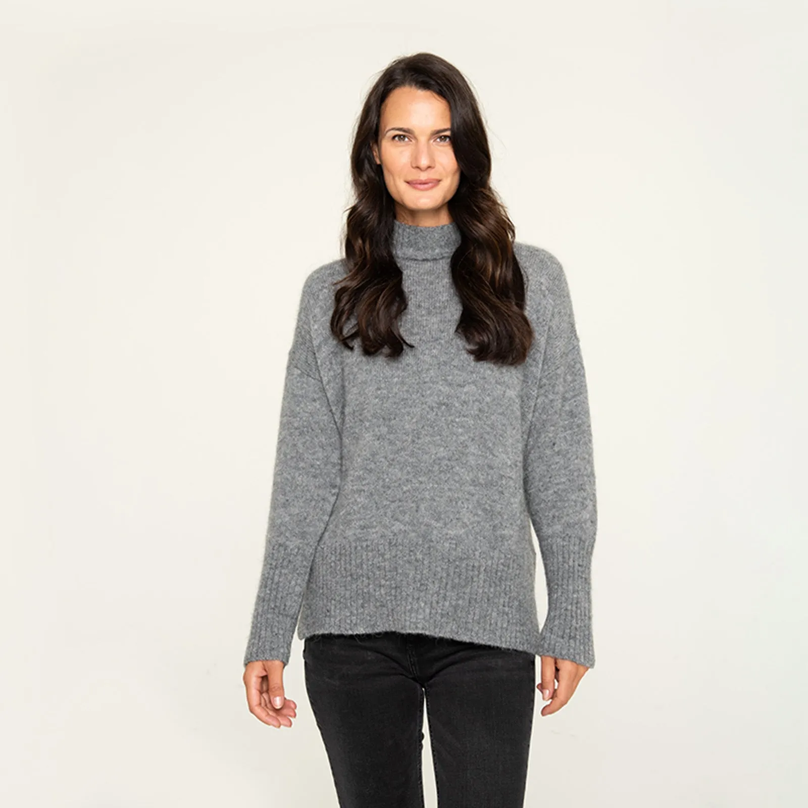 Women's Mock Neck Sweater